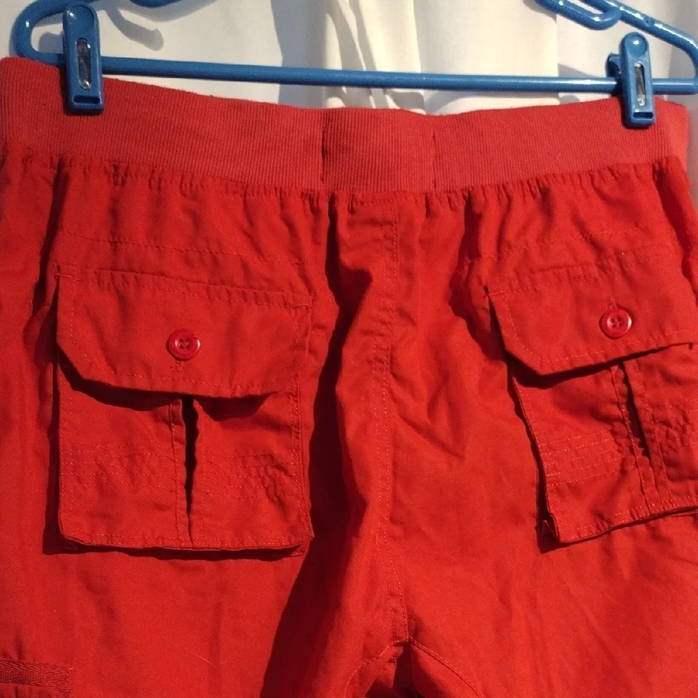 Phat Farm Red Cargo Shorts for Men - Picture 10 of 15